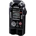 OLYMPUS �}���`�g���b�N���j�APCM���R�[�_�[ LS-100 �u���b�N 4GB SD�J�[�h�X���b�g �ő�ω���140dBspl XLR�R�l�N�^���� �}���`�g���b�N�^���Ή� LS-100