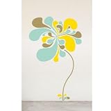  Domestic ich&kar Tapetensticker pop flower gold