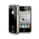 SGP アイフォン 4 / 4S ケース Linear クリスタルシリーズ 【 シャンパン・ゴールド 】液晶保護シートセット for Apple iPhone 4 / 4S