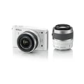 Nikon �f�W�^�����J���� Nikon 1 (�j�R������) J1 (�W�F�C����) �_�u���Y�[���L�b�g �z���C�gN1 J1WZ WH