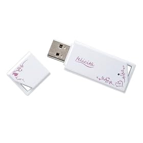 BUFFALO �q�t�F���`�^�r USB�������[ 8GB RUF2-KW8GE-WH