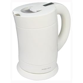 DRETEC �d�C�P�g�� �u�o���u�[�v 0.8L �z���C�g PO-111WT