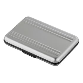 BUFFALO �������[�J�[�h�P�[�X 16�����[(SD�~8�AmicroSD�~8) �V���o�[ BSSD02K16SV