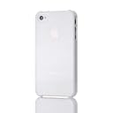 Simplism iPhone 4S/4 クリスタルカバーセット スクラッチ防止コーティング 抗菌仕様 ミルキーホワイト TR-CCSIPN-MW
