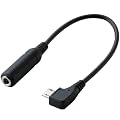 ELECOM �X�}�[�g�t�H���pmicroUSB�I�[�f�B�I�ϊ��A�_�v�^ �u���b�N MPA-MB353BK