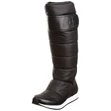 Calvin Klein Tyra Shiny Nylon/Cow Nappa Womens Winter Shoes