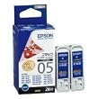 EPSON IC1BK05W(���m�N���C���N�J�[�g���b�W�~2)