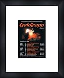  GOLDFRAPP UK Tour 2005 - Custom Framed Original Ad Reproduction encadrée