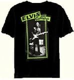  Elvis Costello t-shirt 'Checkers' black tee