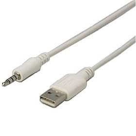 iBUFFALO Arvel iPod SHUFFLE�p USB�P�[�u�� 1.2M�z���C�g CIPOD27