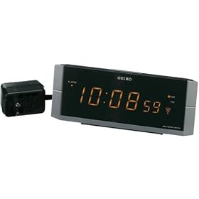 SEIKO CLOCK (�Z�C�R�[�N���b�N) �ڊo�����v �d�g���v LED �f�W�^���\�� DL204N
