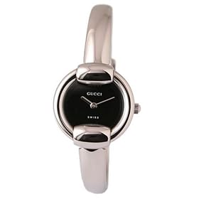 [�O�b�`]GUCCI �r���v 1400R YA014503 �u���b�N ���f�B�[�X [���s�A���i]