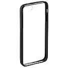 Amazon�x�[�V�b�N iPhone5�p �N���A�P�[�X (�u���b�N���o�[����)�t���ی�t�B�����t