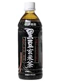  (お徳用ボックス) 黒豆玄米茶(大豆イソフラボン配合) 500ml*24本