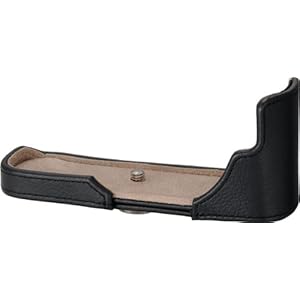 【クリックで詳細表示】OLYMPUS マイクロ一眼 PEN E-P3用本革ボディジャケット CS-30B