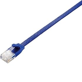 ELECOM LAN�P�[�u�� CAT6A �t���b�g 5m �u���[���^���b�N LD-GFA/BM5