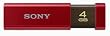 SONY �m�b�N�X���C�h��USB�������[ �|�P�b�g�r�b�g 4GB �n�C�X�y�b�N ���b�h USM4GLX RA