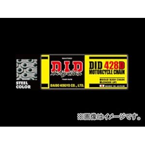 【クリックで詳細表示】D.I.D [大同工業] 428D-112RB [スチール] クリップジョイント付属： 車＆バイク