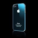 CAZE Zero 5（0.5mm）UltraThin for iPhone 4 Blue 【世界最薄ケース】