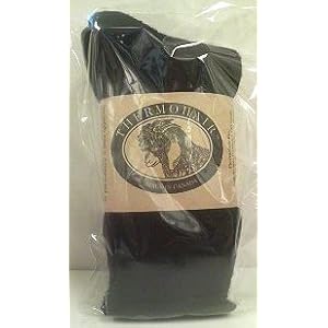 【クリックで詳細表示】サーモヘア・レギュラーソックス ブラックS(22-23.5cm)