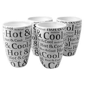 COFFEE BAR ���C�e�B���O Hot&Cool 4�_�Z�b�g   175 011 1000