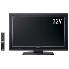 SONY BRAVIA �n��BS110�xCS�f�W�^���n�C�r�W�����t��TV J5�V���[�Y32V�^�N���X�^���u���b�N KDL-32J5/B
