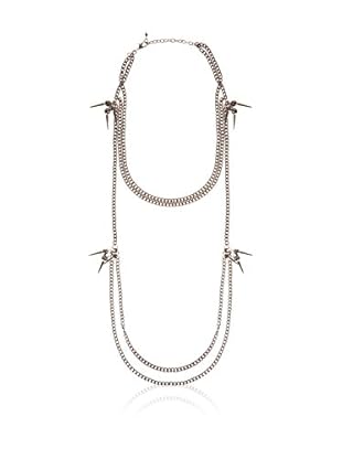 Bdba Halskette silberfarben