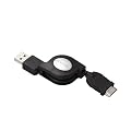 Elecom �g�ѓd�b�pUSB�[�d�P�[�u��/�������^�C�v FOMA/SoftBank 3G�Ή� MPA-RCFUSB/BK