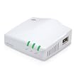 PLANEX �f�W�^���Ɠd��Q�[���@�𖳐��� 300Mbps ����LAN�V���v���R���o�[�^(�q�@)MZK-SC300N2
