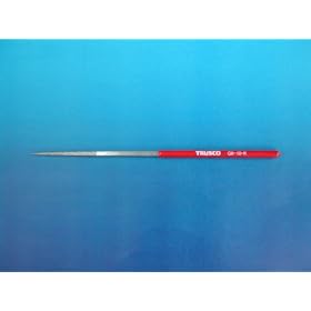 【クリックで詳細表示】TRUSCO ダイヤモンドヤスリ 鉄工用 10本組(全長：185mm 刃長：50mm)角 GK10K