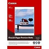  Canon - FA-PM1 Papier photo Fine Art Mat Supérieur A3+ - 210 g/m² - 20 feuilles - pour Pixma Pro