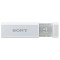 SONY �m�b�N�X���C�h��USB�������[ �|�P�b�g�r�b�g 4GB �X�m�[�z���C�g �L���b�v���X USM4GL-W
