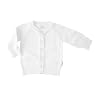 Purebaby �I�[�K�j�b�N�R�b�g�� �x�r�[�� �J�[�f�B�K�� �z���C�g PE36 �T�C�Y:000