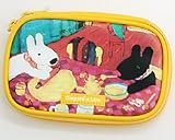  リサとガスパール　デジタルマルチポーチ　イエロー（絵本柄）