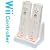 Wii�����R����p�@�u���[���C�gW�X�^���h�[�d�� �� Wii�����R���p�@2,800mAh�@�o�b�e���[�~�Q��