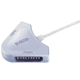 ELECOM JC-PS102USV USBtoPS�Q�[���p�b�h�R���o�[�^