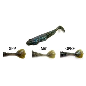 Berkley(�o�[�N���[) Power Bait �p���[�S�r�[ 4�C���`�A�\�[�g�o�X �A�}�]���I���W�i���Z�b�g(GPP�AGPBF�AWM��3�F)