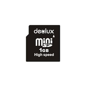 Deolux miniSD 1GB SD�ϊ��A�_�v�^�[�t�� �~�jSD