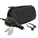  Pack de voyage (pochette, adpatateur allume-cigare, écouteurs, câble data USB)
