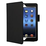 Axstyle ���i�� �X�������U�[�P�[�X High Quality Slim leather case for iPad mini �t���b�v�X�^���h �u���b�N Amazon���� �I���W�i�����f��Axstyle�ɂ��