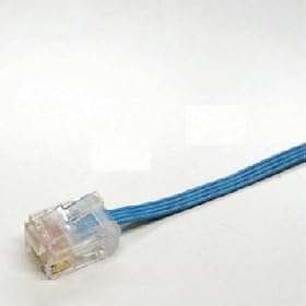 【クリックで詳細表示】ミヨシ MCO カテゴリー6準拠フラットLANケーブル 15m TWF-615BL ブルー