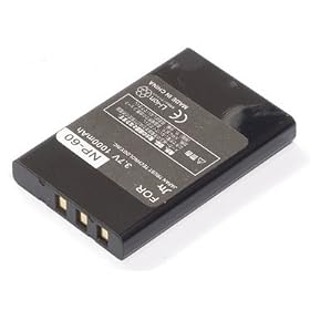 JTT MyBattery HQ FUJIFILM �f�W�^���J�����p NP-60�݊��o�b�e���[ 3.7V 1,000mAh �u���b�N MBH-NP-60