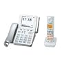 Panasonic �R�[�h���X�d�b�@ �e�@����юq�@1��(�V���o�[) VE-GP53DL-S