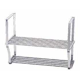 【クリックでお店のこの商品のページへ】TY18-0吊下棚[パイプ棚2段タイプ] PA2-180