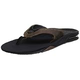 Reef Leather Fanning flip flop