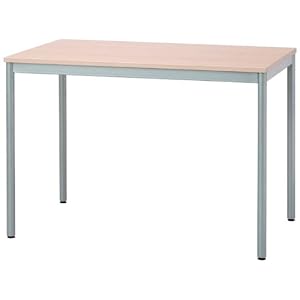 【クリックで詳細表示】ユニットテーブル 100x60cm ナチュラル木目 HEM-1060NM