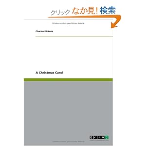 【クリックでお店のこの商品のページへ】A Christmas Carol: Charles Dickens: 洋書