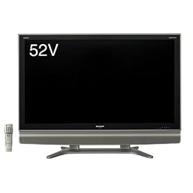 SHARP AQUOS 52V�^ �n��EBS�E110�x�f�W�^�� �t���n�C�r�W�����t���e���r LC-52GX1W