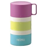 THERMOS �y�{�g���^�ٓ����z �t���b�V�������`�{�b�N�X 3�i�� 560ml �u���[�{�[�_�[ DJG-550 BLBDTHERMOS (�T�[���X)�ɂ��