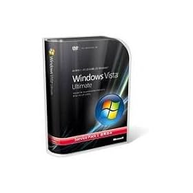 �}�C�N���\�t�g Microsoft Windows Vista Ultimate �ʏ�� Service Pack 1 �K�p�ς� ���{���